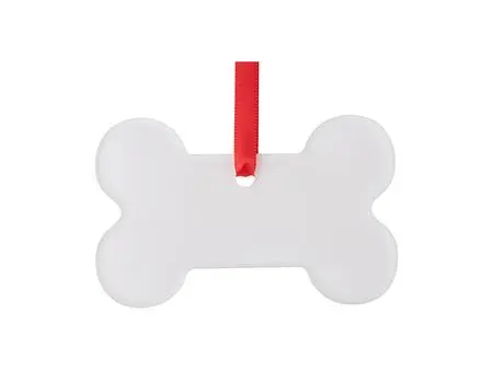 Sublimation Blank Acrylic Ornament (Bone, 4*8*0.4cm)