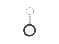 Sublimation Tire Shape Tape Measure Keychain(1m)  MOQ: 3000