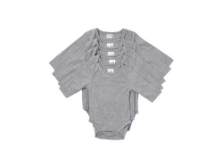 Sublimation Blanks Baby Onesie Long Sleeve(Gray)