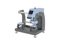 Prensa Térmica de Duas Estações OtterPro Air Press Slide para Tampas (Azul Claro)