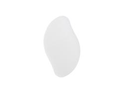 Lima de pie de vidrio sublimación con cubierta de PVC (forma de mango, 5,5 * 9,5 cm)