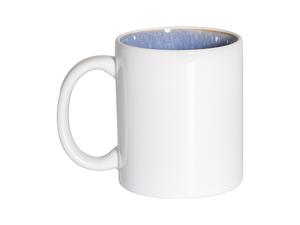 Sublimation 11oz Two-Tone Kiln-changed Color Mug (Light Blue)