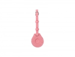 Sublimation Blanks PU AirTag Luggage Tag Holder(Pink)