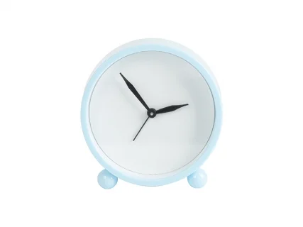 Sublimation Blank Alarm Clock w/ Sublimatable Alu Insert(10.5*10.7*4cm)