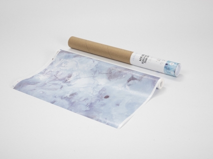 Hydro Sublimation Transfer Paper Roll(Blue Marble, 38*1220cm/ 15in x 40ft)