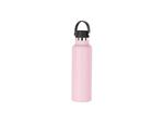 600ml/20oz Powder Coated Stainless Steel Bottle (Pink)