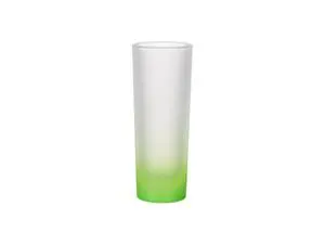 3oz Sublimation Shot Glass (Gradient Color Green)