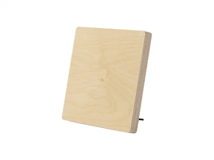 Sublimation Blanks Plywood Square Photo Frame(15.2*15.2*1.5cm)