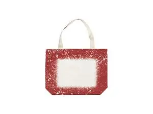 Tote Bag Lino Estrellado  (Rojo,  48*35cm)