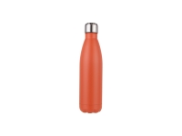 Engraving Blanks 17oz/500ml Stainless Steel Cola Bottle(Matt Orange)