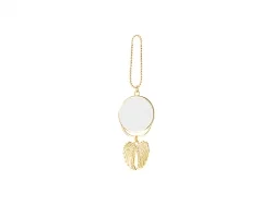 Sublimation Angel wings Car Hanger Ornament (Two-Side Printable, Gold)