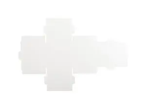 Sublimation Blanks Square Tissue Box w/Small Oval Mouth (10*10*10cm)