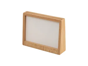 Sublimation 7&quot; Beech Wood Photo Frame with Acrylic Insert