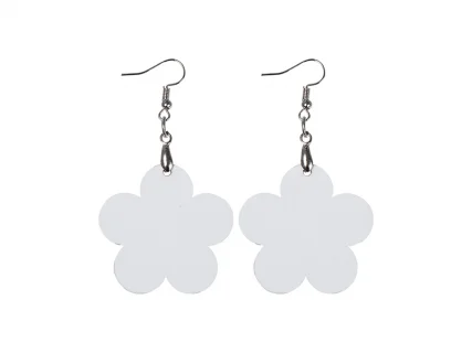 Sublimation Hardboard Earring (Flower)