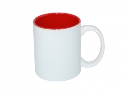 Sublimation 11oz Two-Tone Color Mugs - Red