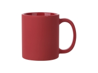 Sublimation 11oz Full Color Mug (Frosted, Red)