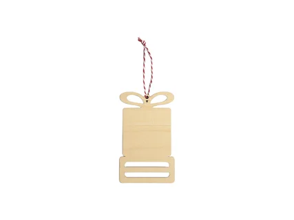 Sublimation Plywood Money Holder Ornament(9.5*15.7*0.4cm, Gift box Shape)