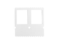 Sublimation Reverse Film Ticket Stub Holder Paper Frame