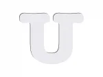 Sublimation HB Letters -U (10*10cm)