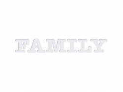 Sublimation HB Letters - FAMILY