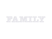 Sublimation HB Letters - FAMILY