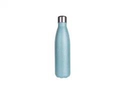 Botella Brillo Acero Inoxidable Forma Cola 17oz/500ml(Azul Celeste)
