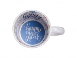 Sublimation 11oz Motto Mug(HAPPY New Year)