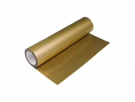 Iron-On Heat Transfer Poli-flex Vinyl(Golden)