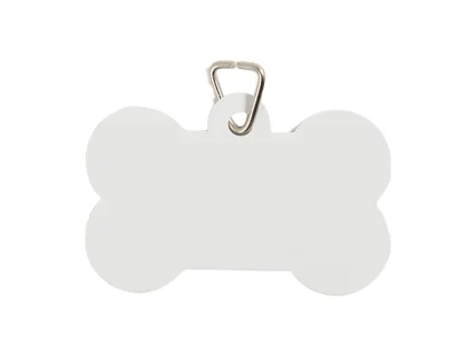 Sublimation Aluminum Double Sided Printing Bone Shape Pet Tag (5.1x3.4cm)