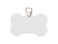 Sublimation Aluminum Double Sided Printing Bone Shape Pet Tag (5.1x3.4cm)