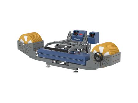 Prensa Térmica para Cordão Superior e Inferior OtterPro com Dispositivo de Alimentação (9,8&quot; x 39,3&quot; / 25 x 100 cm, Azul Seychelles)