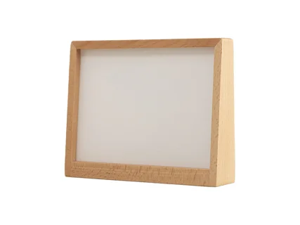 Sublimation 8&quot; Beech Wood Photo Frame with Acrylic Insert