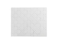 Sublimation Cardboard Puzzle w/ Blue Base Board(8"x10", 99 Pieces)