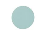 Engraving Blanks Round Leather Mug Coaster(Teal W/ Black, φ10cm)
