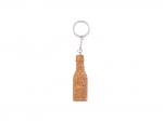 Engraving Blanks Cork Keychain w/ Magnet(Wine Bottle Shape)