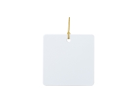 Sublimation Blanks Plastic Square Ornament(6.8*6.8cm)