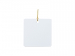 Sublimation Blanks Plastic Square Ornament(6.8*6.8cm)