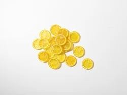 PVC Yellow Lemon Slices