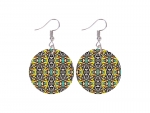 Sublimation Round Shell Earring (φ30mm)