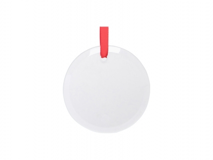 Sublimation 3&quot; Glass Ornament (Circle)