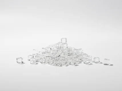 Clear Fake Ice Cube